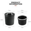 BAIL4 Car Cigarette Ashtray Cup With Lid With LED Light Portable For BMW M M3 M5 M6 X3 E46 E90 E39 F10 F20 F30 G20 E60 E36 E34 X6