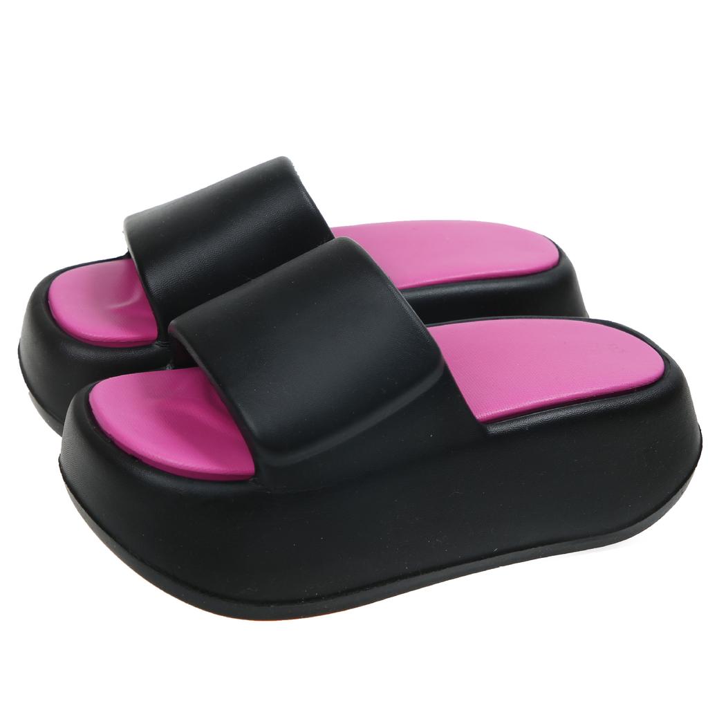 Высокие тапочки на плоской подошве женские мягкие толстые туфли из ЭВА женские мюли на каблуке 7 см женские уличные тапочки на платформе