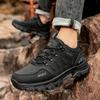 Мужская походная обувь Спорт на открытом воздухе Бег Трекинговая обувь Повседневная водонепроницаемая военная тренировочная обувь для скалолазания Кожаная обувь для горной охоты