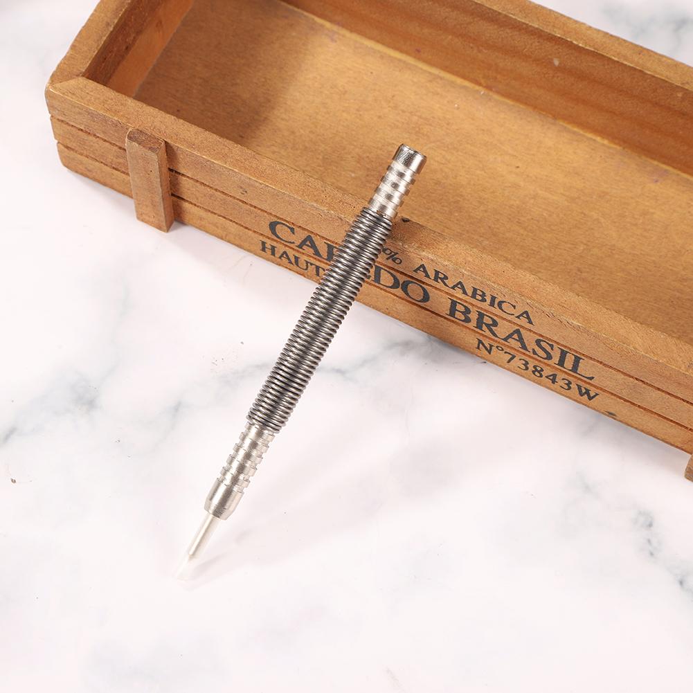 Spring Tool Hammerless Nail Set Single Ended Center Pin Punch Spring Loaded Marking Starting Holes Tools Marker Woodwork Tools
