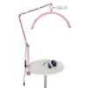 16 Inch Height Adjustable Eye Protection Table Lamp Half Moon Beauty Lamp Desktop Bedside Tattoo Beauty Fill Light LED