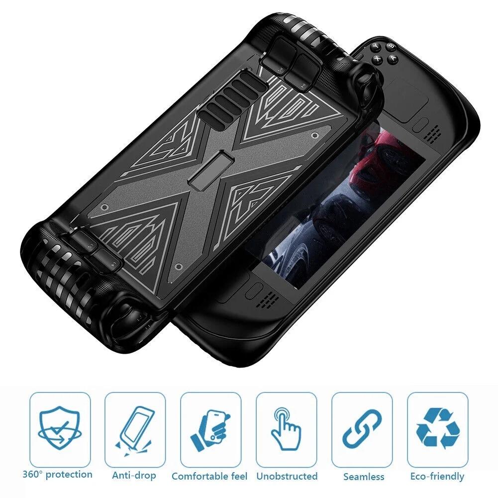 Защитный чехол для паровой палубы X Texture, мягкий чехол из ТПУ, амортизирующий, устойчивый к царапинам корпус, прочная, прохладная кожа, эргономика, нескользящая ручка