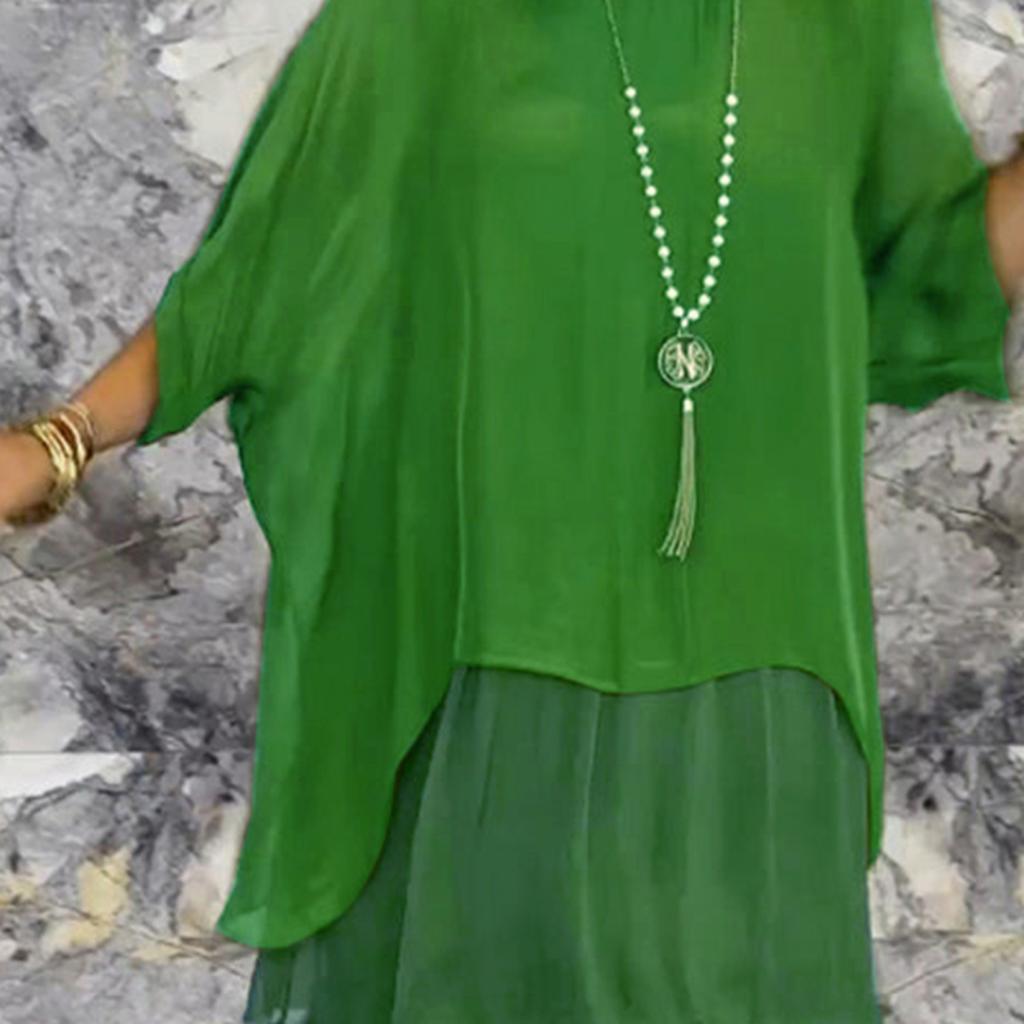 Вечернее платье Yousheng, многослойное, с разбросанным подолом, короткими рукавами, макси-платье, рукавами «летучая мышь», мешковатым круглым вырезом, шифоновое платье для выпускного вечера