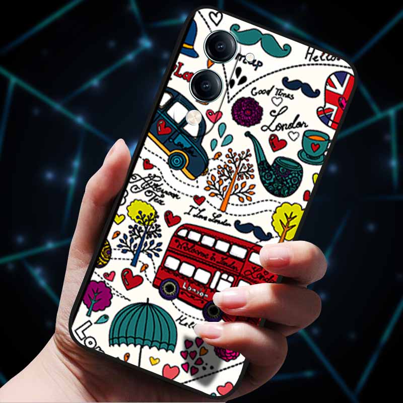 For Vivo Y04 4G Case Soft Silicone Bumper 3D Flowers Emboss Phone Cases for Vivo Y04 4G Back Cover Shell VivoyY04 4G Bag