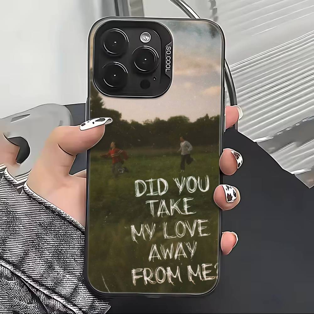 Чехол для телефона с изображением музыканта Билли Айлиш для iPhone 17,16,15,14,13,12,11 Plus,Pro Max,XS,Разноцветный Серебристый Чехол для телефона Funda Cover