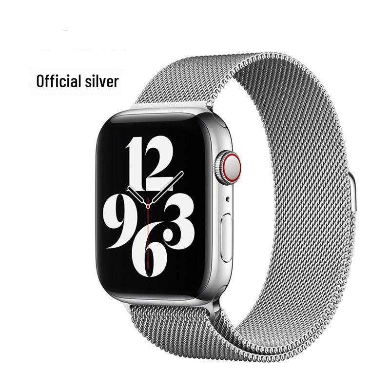 Совместимый миланский металлический магнитный ремешок для Apple Watch S11/10