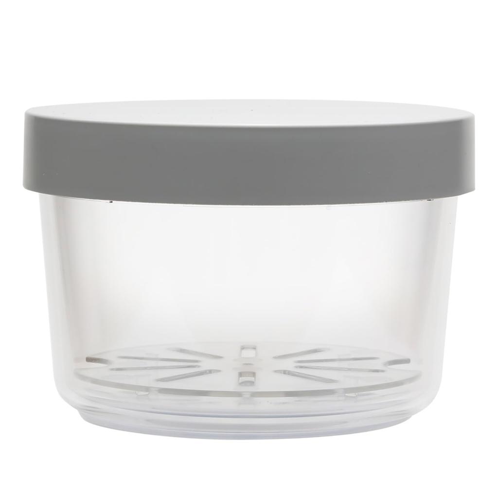 Miyoshi Seisakusho Lunch Box Integrated Ice Packaging Round Gray GEL-COOL 0101-0175