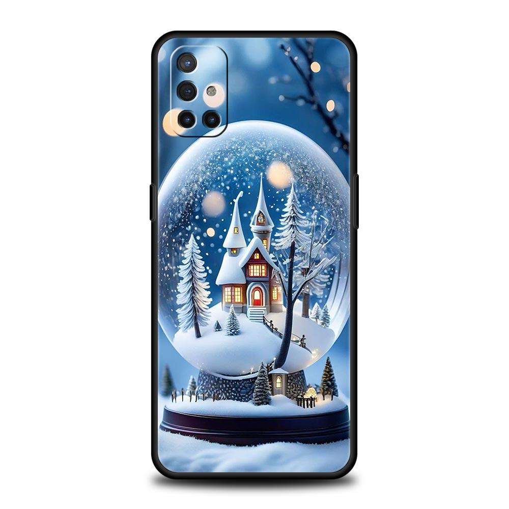 Чехол для OnePlus 12 11 10 9 Pro 9T 12R 10R 9R 9RT 10T 8T 8 7 6T 7T Nord 2T CE 2 5G N200 N10 N100 Крышка Рождественский Графический Принт