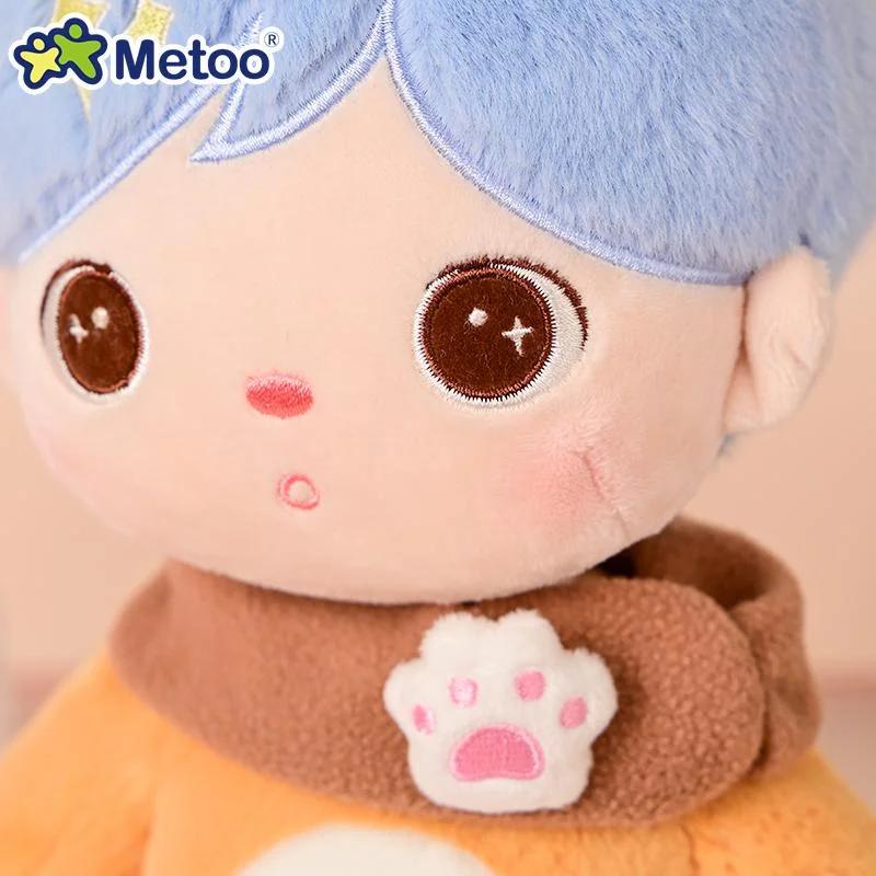 Кукла MeToo Keppel Gummy 30 см Набивка из ПП хлопка Плюшевые игрушки для младенцев Набитые Животные Девочки Кролик Кошка Дракон Обнимашки для сна Милые Праздничные подарки