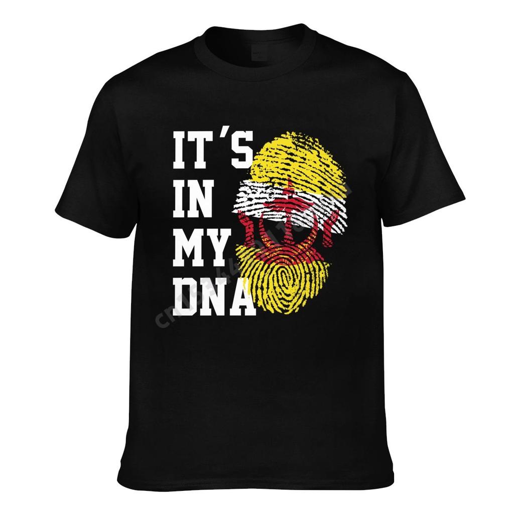 Brunei Flag Bruneian Country Map ITS IN MY DNA Men Women Tshirt Boys Tees T Shirt Hip Hop Tshirts XS5XL 100 Cotton