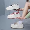 2025 весна маленькие белые туфли новая корейская версия ins женские студенческие туфли для увеличения роста на платформе спортивные туфли для сноуборда повседневная обувь HY8001