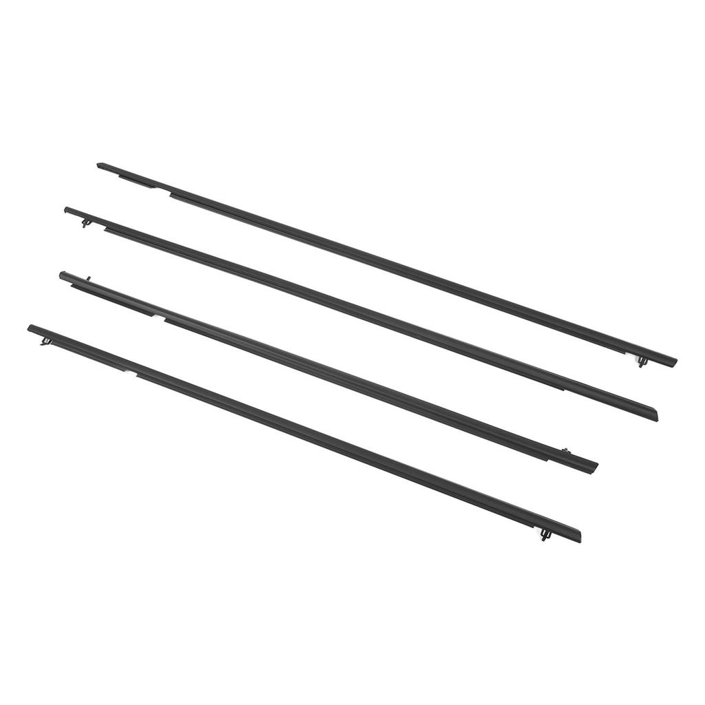 4PCS Weatherstrip Window Seal 72910 SNA A01 Outside Window Seal Belt Replacement for CIVIC Sedan