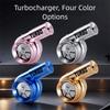 Light Torch Turbo Key Chain With Sound Simulation Turbo Toys Turbocharging Pendant  Christma Gifts
