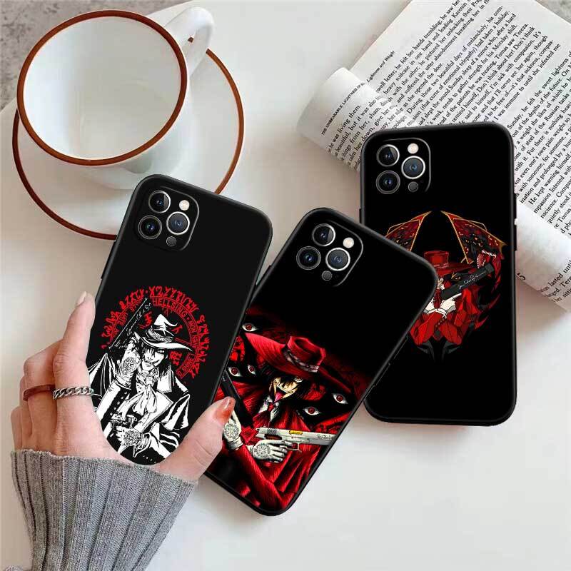 Чехол Hellsing для Samsung Note 20 10 S25 Plus Ultra Lite FE M20 M21 M30 M31 M51 A11 A26 A51 A52 A53 A56 A70 A71 A72 A73