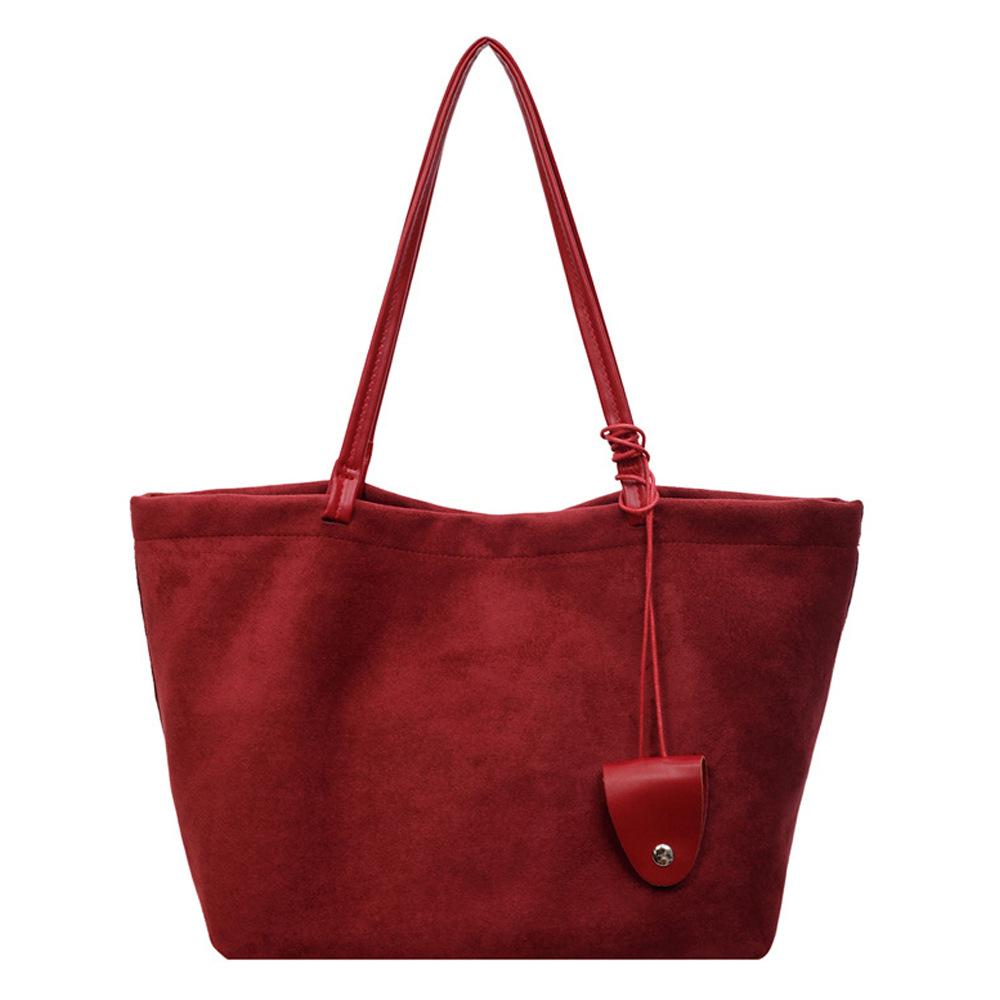 Fashionable Tote Bag, Large-capacity Mother-and-child Bag, Casual and Retro Underarm Single-shoulder Bag