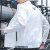 Тонкая мужская солнцезащитная куртка на молнии, модное повседневное мужское летнее пальто для рыбалки