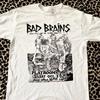 Винтажная футболка Bad Brains с флаером, короткий рукав, для тура и концертов, размеры от S до 5XL, унисекс