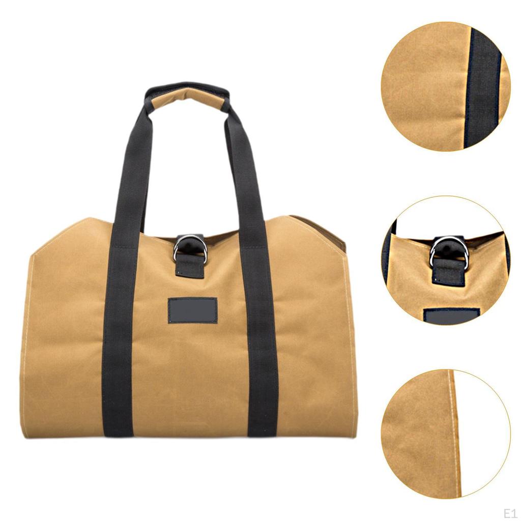 Сумка для хранения бревен, сумка для переноски дров, сумка для переноски дров из ткани Оксфорд, держатель для переноски дров