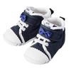 MIKIHOUSE HOT BISCUITS First Baby Shoes, Size 73-9301-575, 11.5cm, Navy Blue