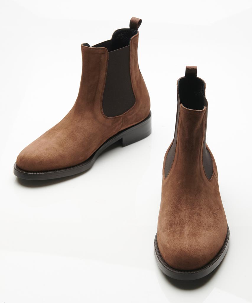 Flap'F Teddy Suede Chelsea Boots Bw