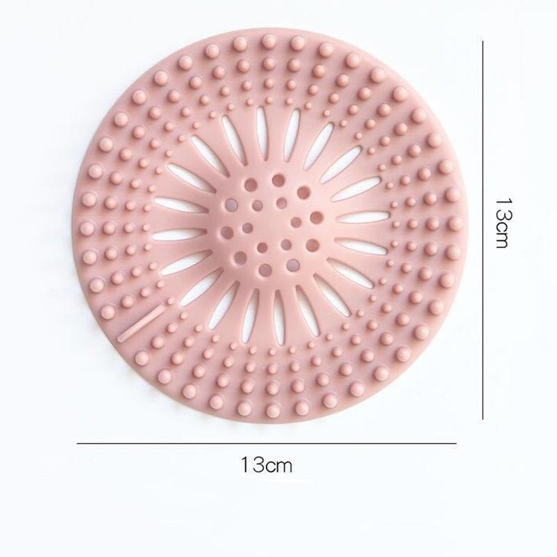 1шт силиконовый фильтр для слива кухонной раковины, экран для туалета, канализация, сливное отверстие для пола, крышка для ванной комнаты, волосы 13 см