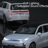 1:32 LEADING IDEAL L9 ONE Miniature Toys Alloy Diecast Models Cars Sound Light Pull Back Doors Opened Vehices Collect Decoration