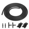 X AUTOHAUX Windshield Washer Nozzle 2m Windshield Washer Hose Replaces 4 Connectors 85381-12300 Toyota Scion Compatible with Lexus 7pcs