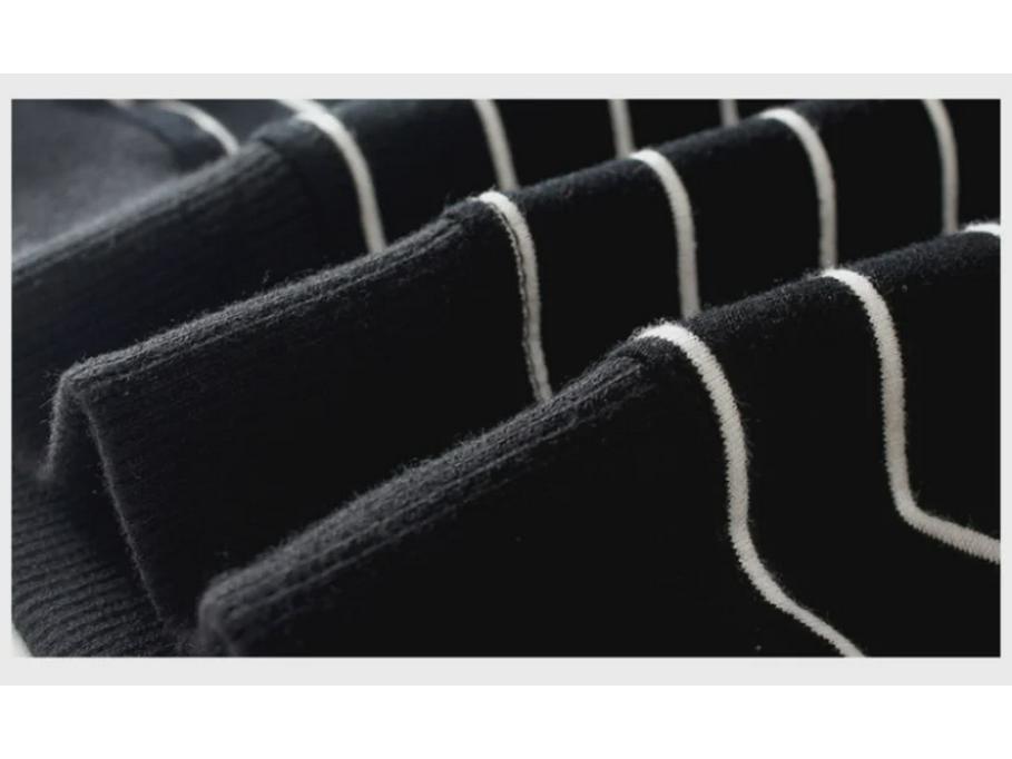 2024 Осень Корейские Детские Полосатые Махровые Толстовки Для Мальчиков