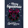 Игра в кальмара Унисекс Взрослый Свитшот Венок Merry Squidmas