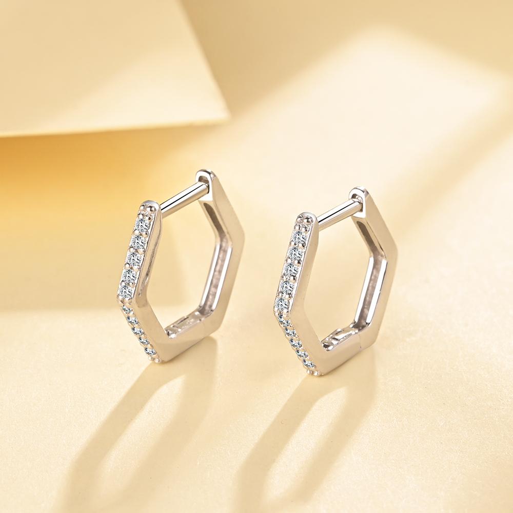 Bolaijewelry Модный дизайн из серебра 925 пробы с бриллиантовыми серьгами женские легкие роскошные элегантные изысканные украшения