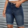Women's Denim Classic Versatile High Waist Fashionable Shorts