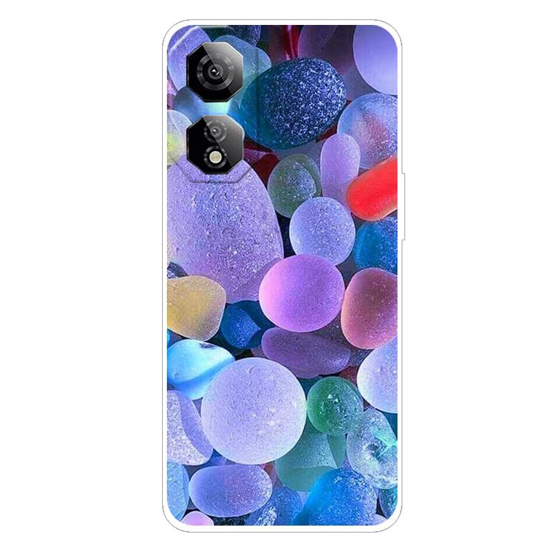 Прозрачный мягкий силиконовый чехол TPU для ZTE Nubia Neo 2 5G 6.72" NubiaNeo2 Neo2 NubiaNeo25G Чехол Z2352N Мультяшные чехлы для телефона Funda