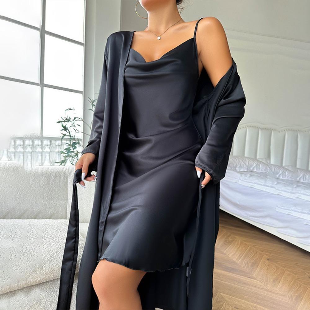 Pajamas Pure Desire Suspender Nightgown Home Clothes Set