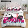 Panda Printed 2/3pcs Bedding Set Bamboo Duvet Cover for Adult Child Bedclothes and Pillowcases Comforter Covers Bed Sets King