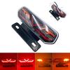 12V Мотоциклетный светодиодный задний фонарь Задний указатель поворота Стоп-сигнал Индикатор поворота