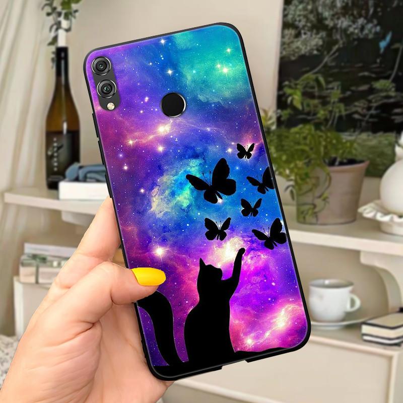 Чехол для Huawei Honor 8X 8X Max, мягкая задняя крышка из ТПУ-силикона, чехол для телефона для Honor 8X Honor8X 8 X 8X 8XMax, Fundas Coque