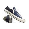 Converse Chuck 70 Low Archival Stripes - Navy Unisex Sneakers Blue Black Vintage-White A07443C