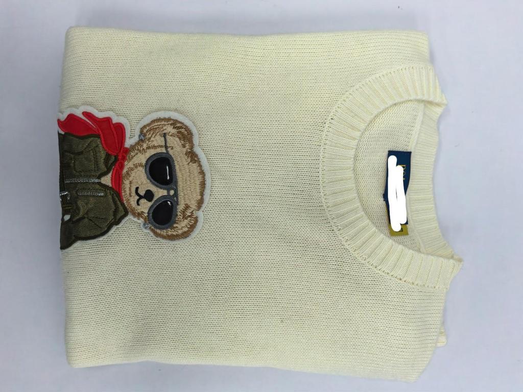 Женский высококачественный шерстяной кашемировый свитер «Тедди», Осень/Зима 2025