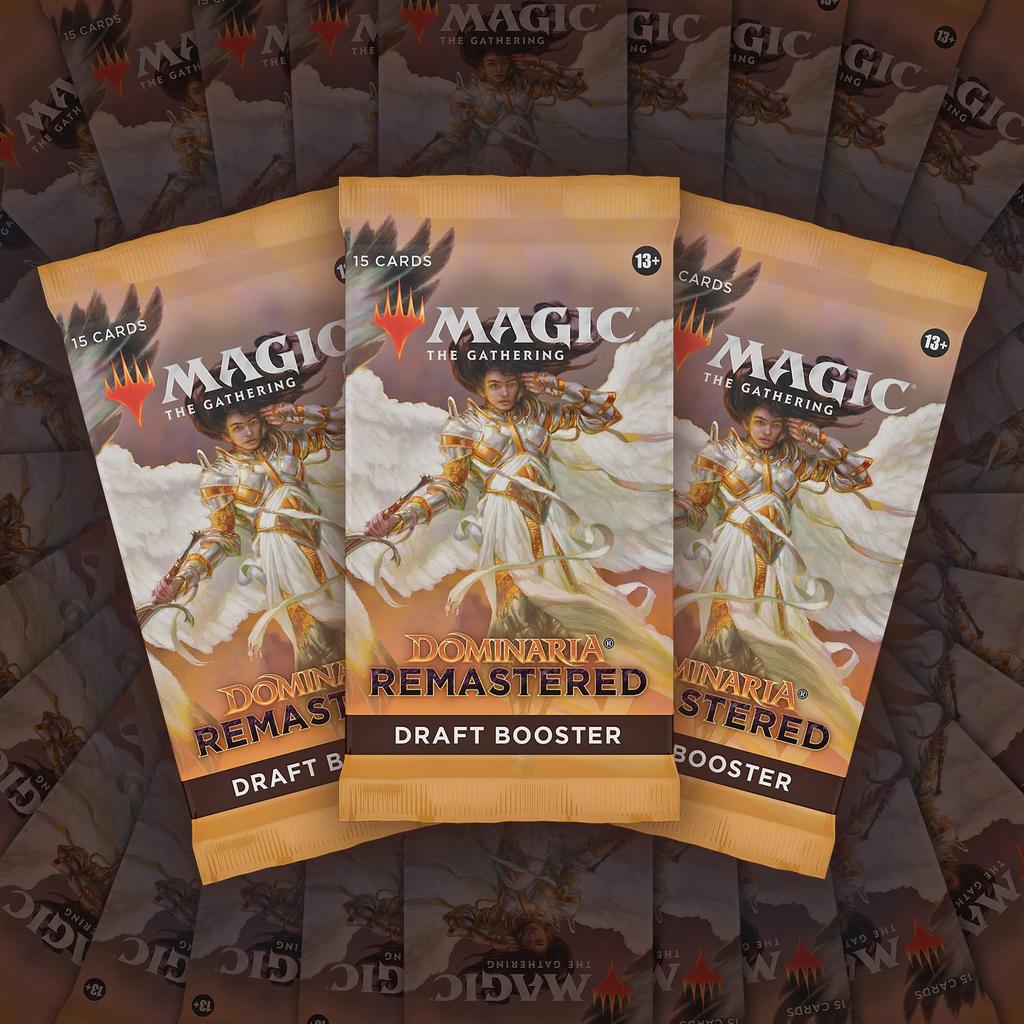 The Gathering Dominaria Remastered Draft Booster English Version 36 Packs MTG Trading Card Wizards of the Coast D15040000 Magic