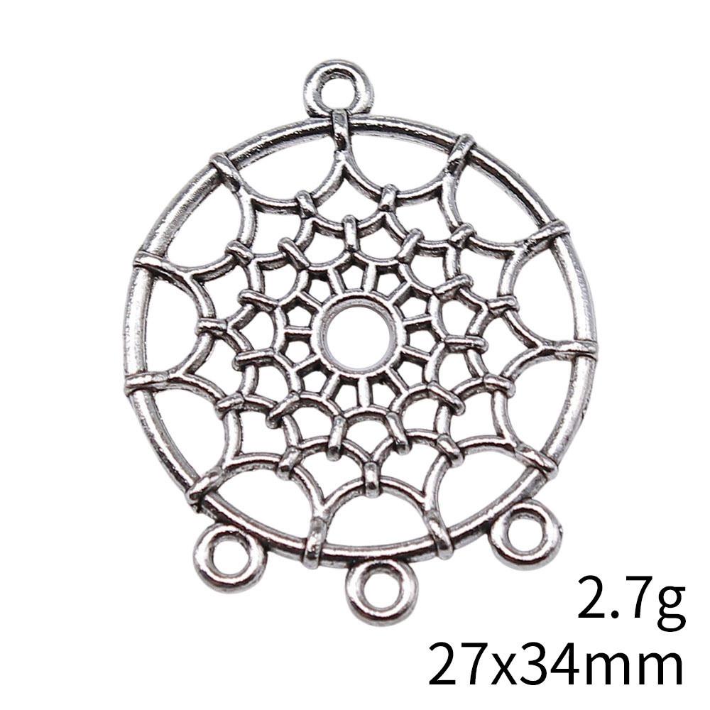 NewArrivals Jewelry Findings Angel Dream Catcher Earring Connector Accessories Parts Women's Bag Accessories For Women