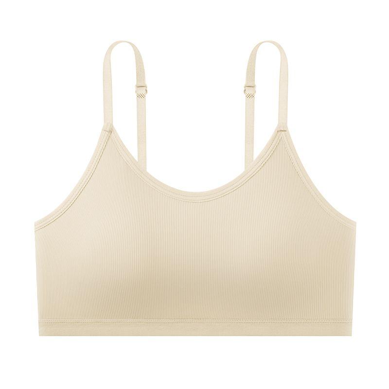 Девушки Простые Бюстгальтеры Однотонное Белье Внутренние Топы Женские Маленькие Бюстгальтеры