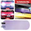 Пленка против бликов для зеркала заднего вида автомобиля, наклейка для защиты от бликов при ночном вождении, аксессуары: пленка для защиты безопасного вождения