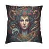 Роскошные греческие мифы Горгоны, Медуза, наволочки на голову, 40x40 см, бархатная наволочка для дивана, квадратная наволочка, украшение