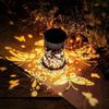4000lm Solar Outdoor Butterfly Lantern,Outdoor Hanging Lanterns Rechargeable Waterproof Table Lamp Butterfly Night Light For Outdoor