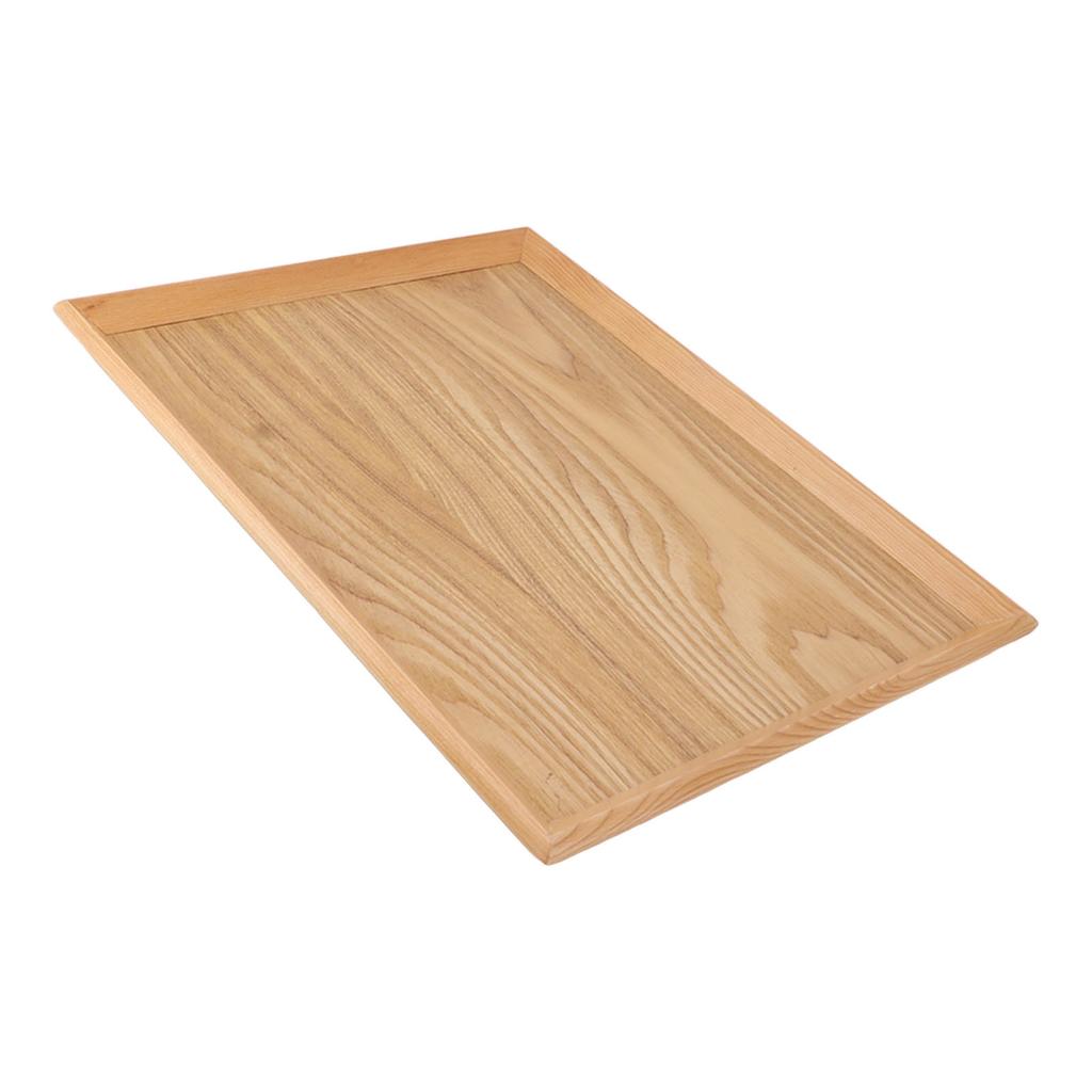 Прямоугольный деревянный поднос многофункциональный сервировочный поднос для фруктов, еды, пиццы, сбора на открытом воздухе 40 X 30,5 см