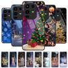 Рождественская расписная крышка для Infinix Note 50 Pro+ Plus 50X 50S Чехол для Infinix Note50 Pro Чехол из закаленного стекла Чехол для телефона Fundas