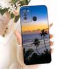 For Itel S16 Vision 1 Pro Fashion Dusk Beach Painting Phone Case For Itel Vision 1 Pro ItelS16 Soft Silicone Cover Bumpers