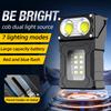 Mini Portable LED COB Flashlight Ajustable Rotatable Magnetic Torch USB Rechargable Outdoor Torch Camping Emergency Lantern