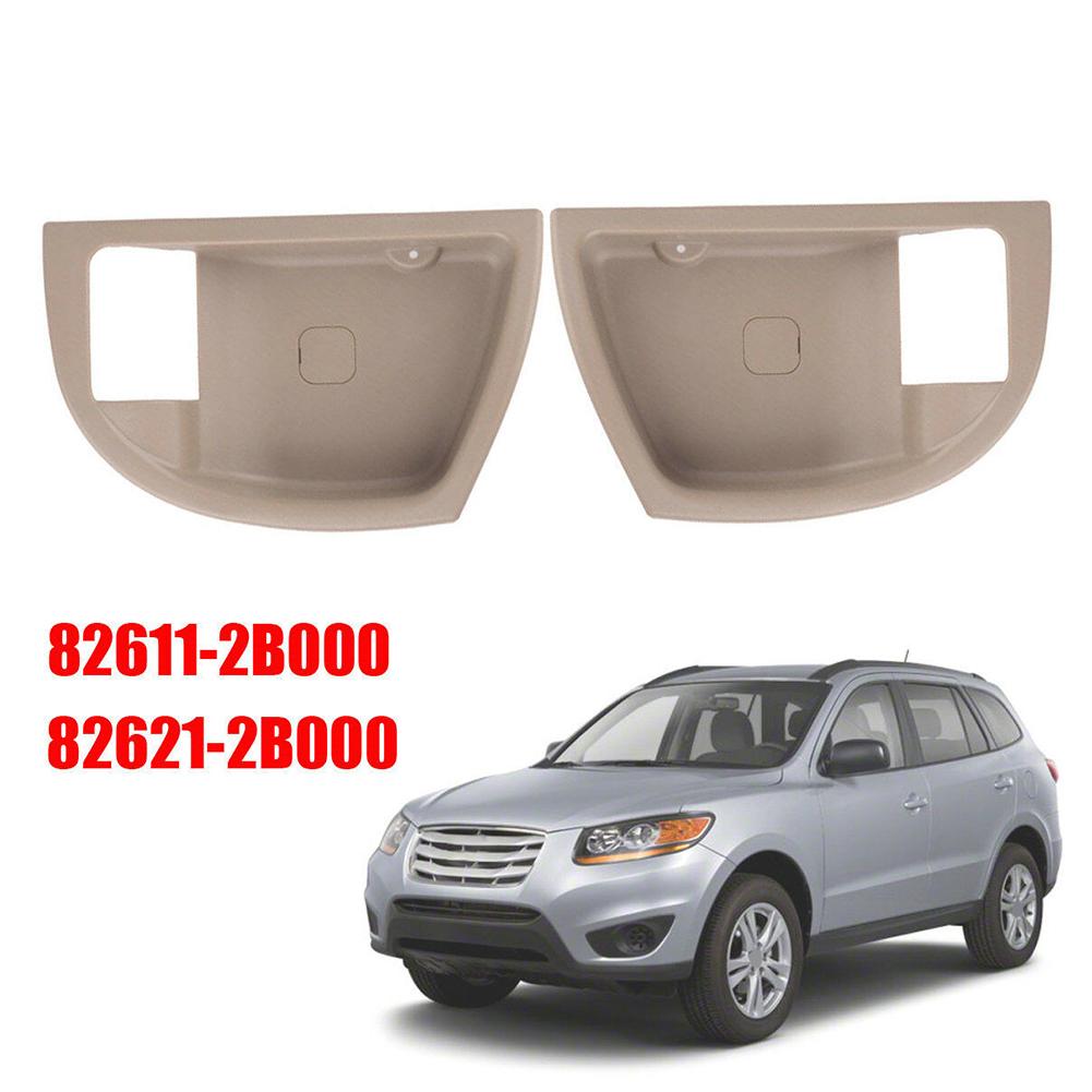 2/4 шт. Накладка на внутреннюю ручку двери спереди для Hyundai Santa Fe 2007-12, правая/левая рамка внутренней ручки двери