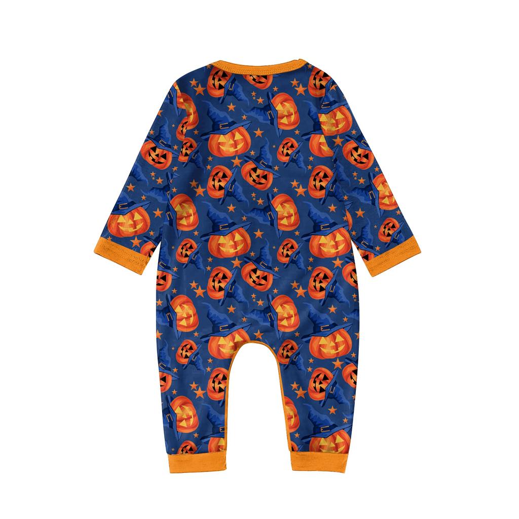 Halloween Family Matching Sets Pajamas, Loungewear Outfits,Family Matching Long Sleeve Tops+Pants Set